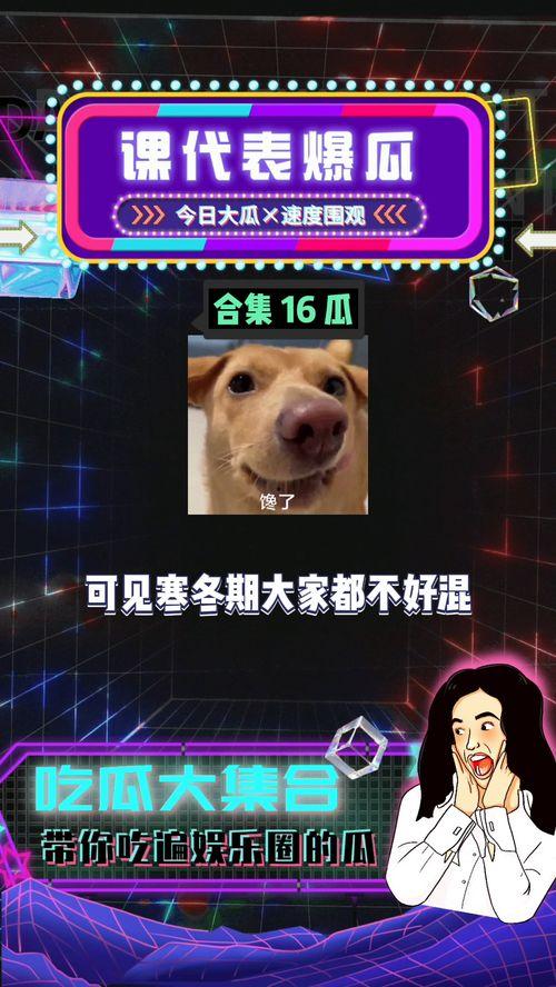 娱乐吃瓜八卦图最新,吃瓜群众揭秘明星幕后故事