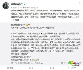 甘肃高校爆料新闻视频,揭秘校园内幕，真相令人震惊！